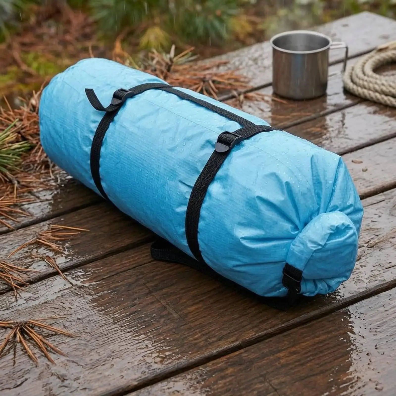 Waterproof Compression Sack Ripstop Nylon Waterproof Dry Bag Sealed Seams Roll-Bag