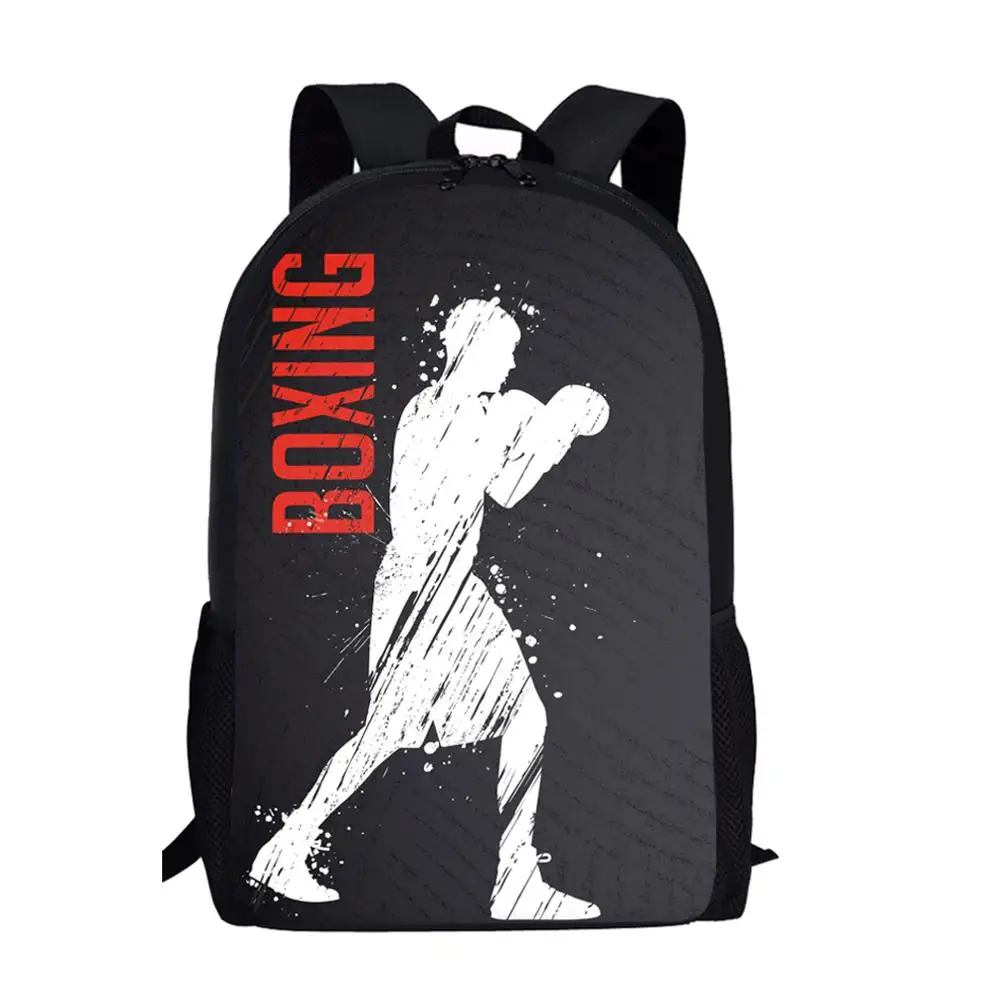 Cool Martial Art JUDO KARATE Printing School Backpack for Teens Boys Girls 3D Taekwondo Kids School Backpacks Student Bookbag