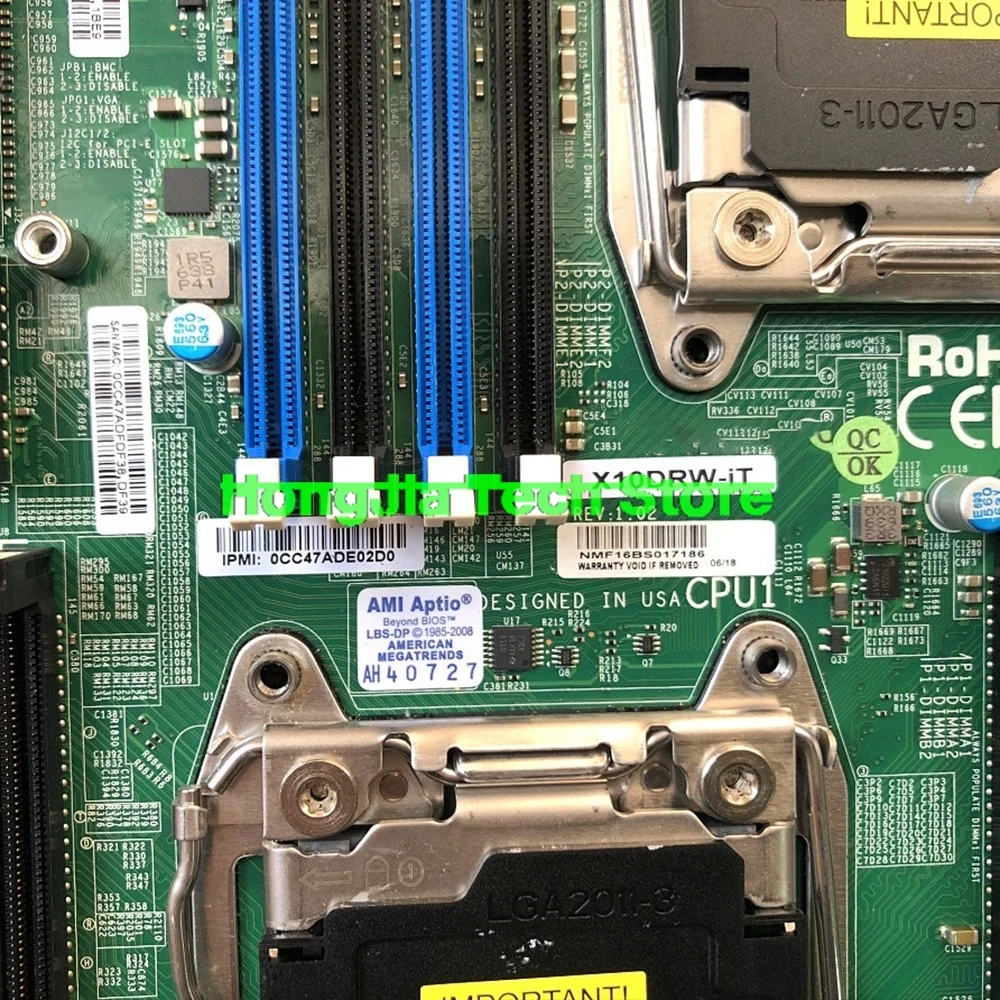 Hot Sale High Quality X10DRW-iT Server Motherboard LGA2011 DDR4 E5-2600