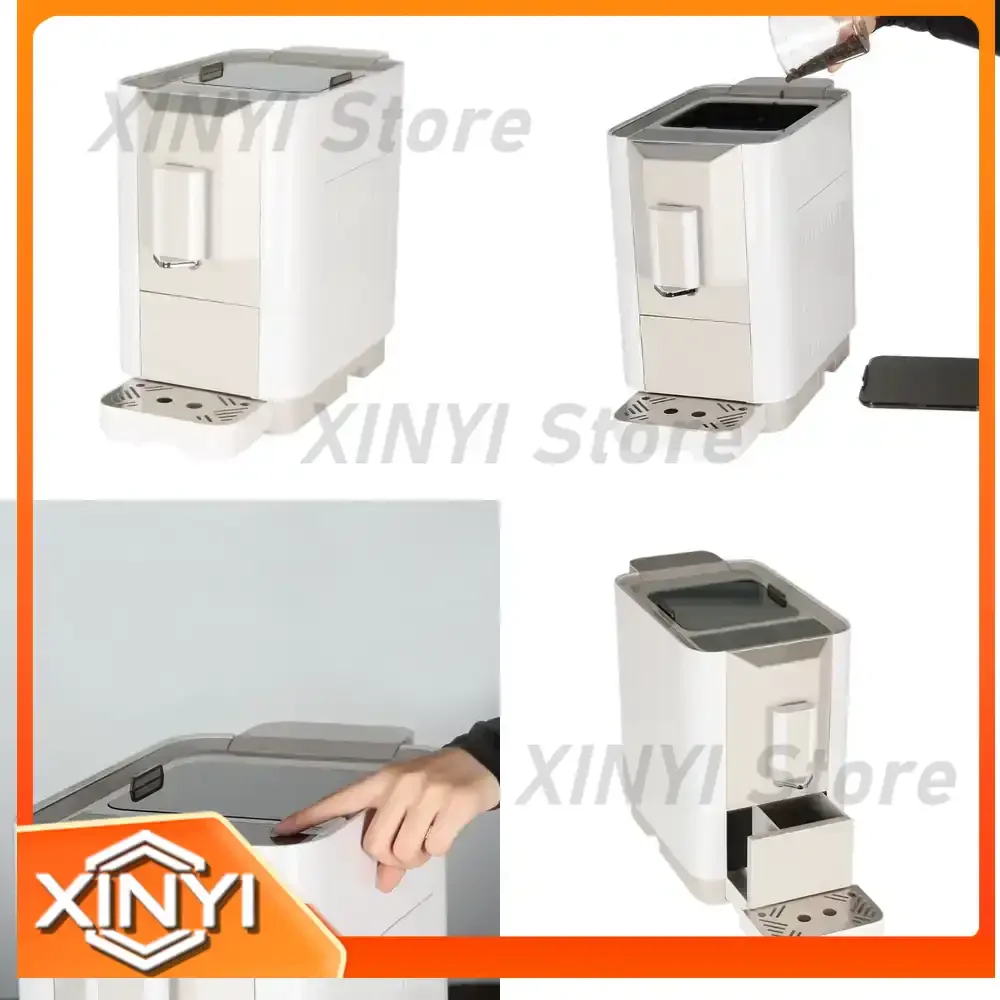 Home Bean To Cup Fully Automatic Espresso Coffee Maker Machine for Espresso Machines with Timer and LCD Screen for Coffee