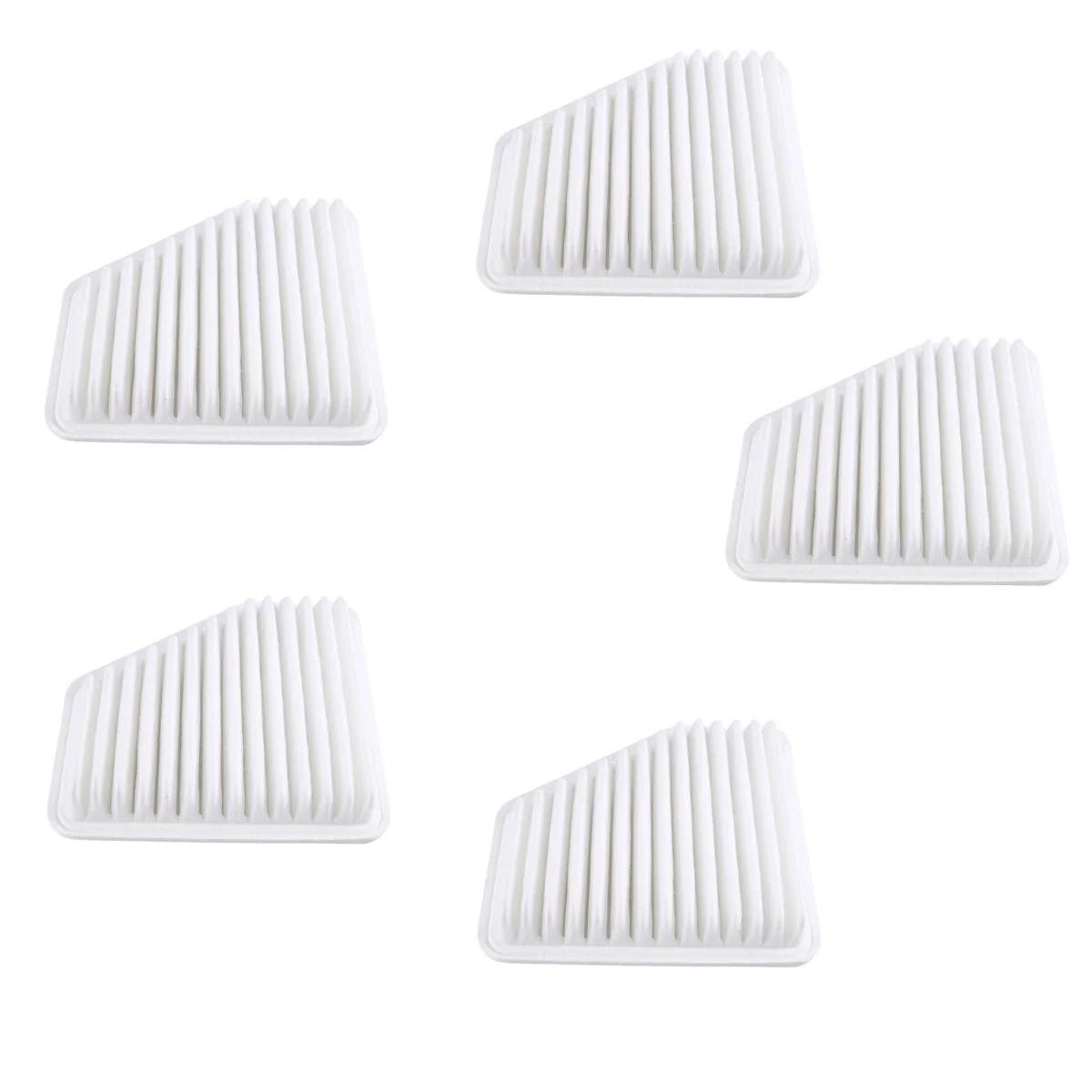 5Pcs Engine Cabin Air Filter Elements for Toyota Camry Venza Rav4 Vibe Scion XB TC 17801-31120, 87139-07010, CA10169