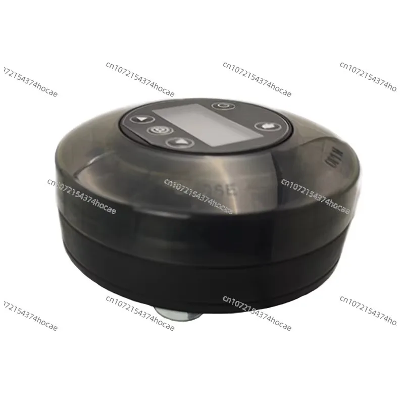 Newly designed round fish feeder, rechargeable moisture-proof, precise timing intelligent feeding device