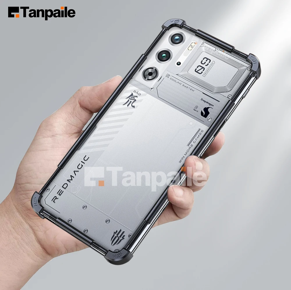 Stainless Aluminum Metal Bumper Border Case for Red Magic 9s Pro Plus 8s 7 6R 6S 6 5S 53 3S Mars Frame Shockproof Lock Cover