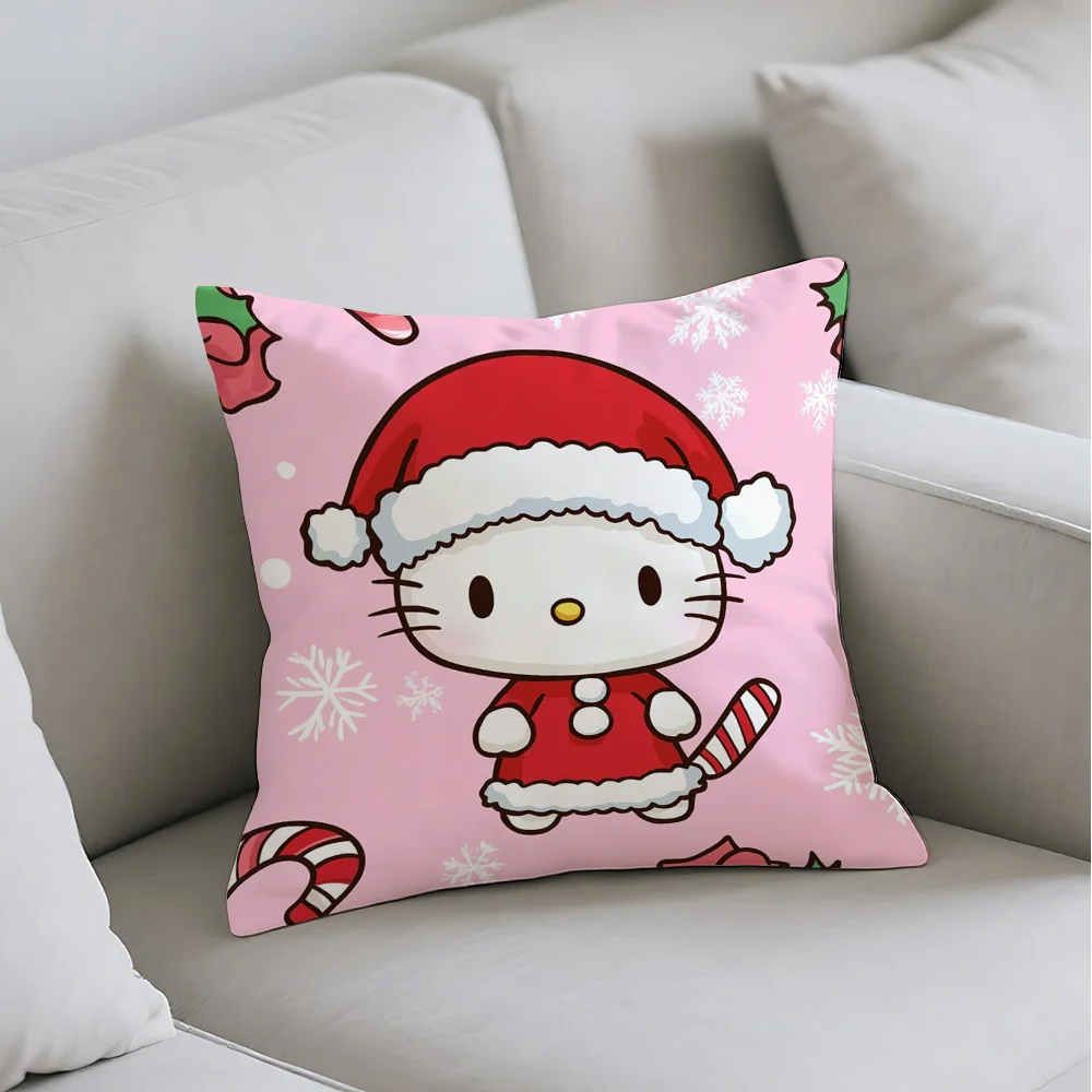 

Kawaii Hellos Kitty наволочка декоративные подушки чехлы для подушек для кровати украшения дома осенний декор чехлы для дивана и комнаты