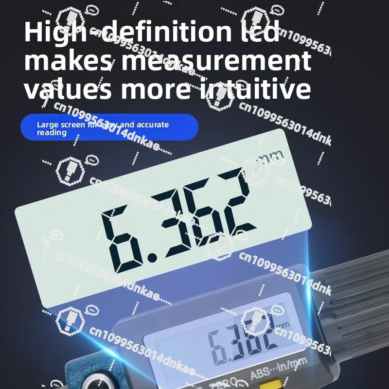 Standard Digital Display Outer Diameter Micrometer 0-25mm High Precision Electronic Spiral Micrometer Caliper