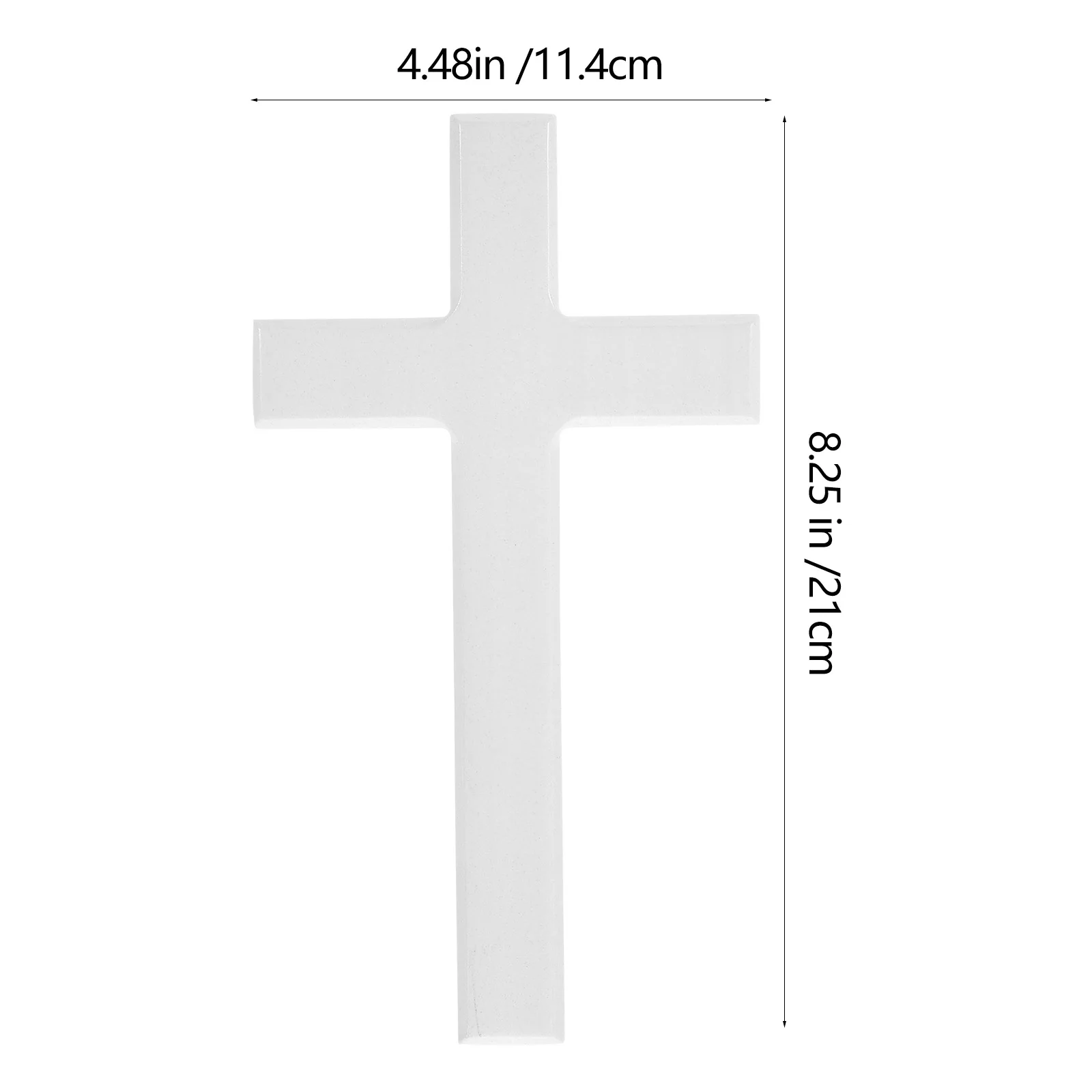 Sculpture Home Decor Cross Cake Catholic Cross Wooden Ornament Baby Communion Photo Ornaments