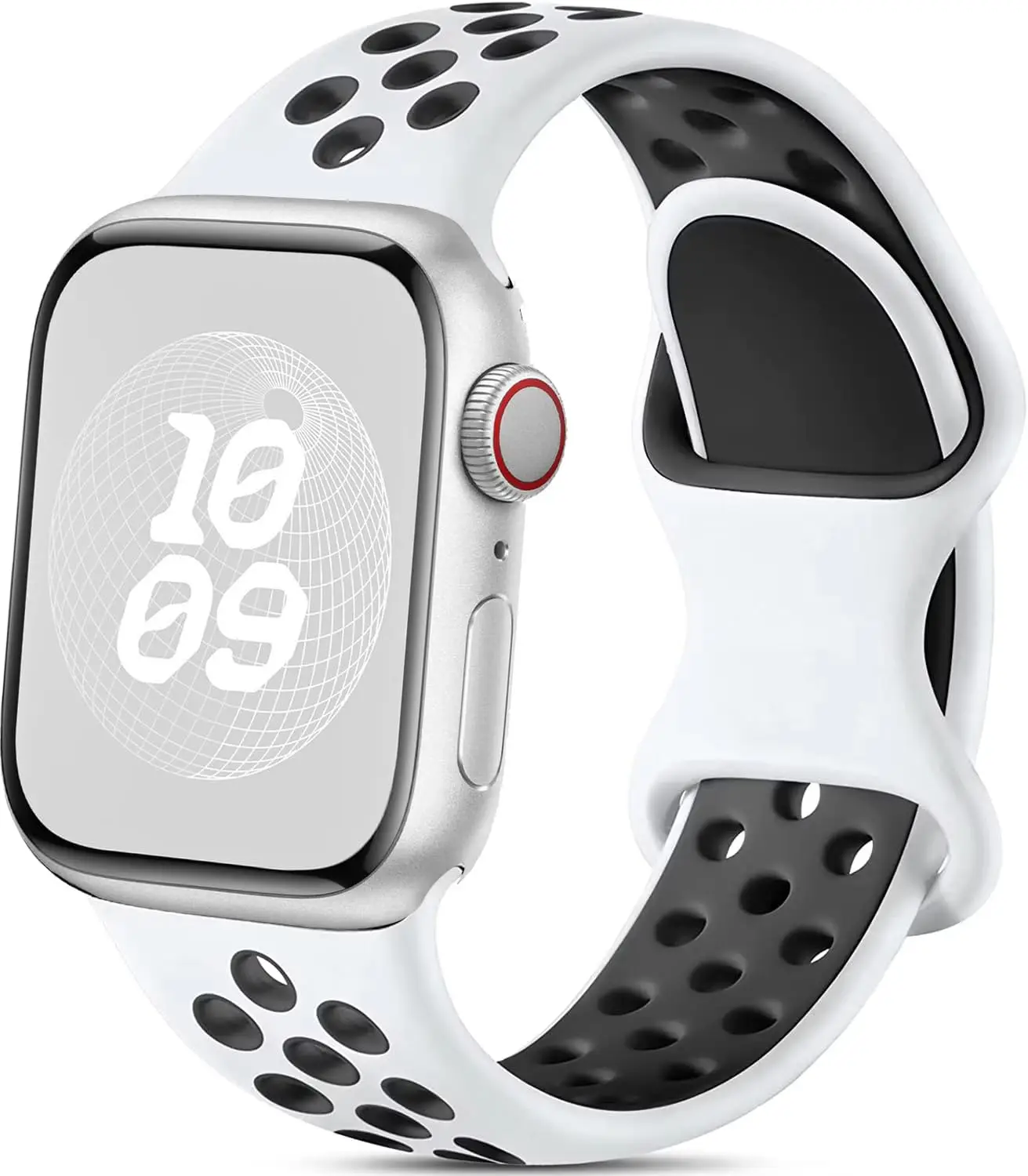 Silicone Strap For Apple Watch band 44mm 40mm 45mm 46mm 41mm 38 42 Sport band bracelet iWatch series 6 se 7 8 9 10 ultra 2 49mm