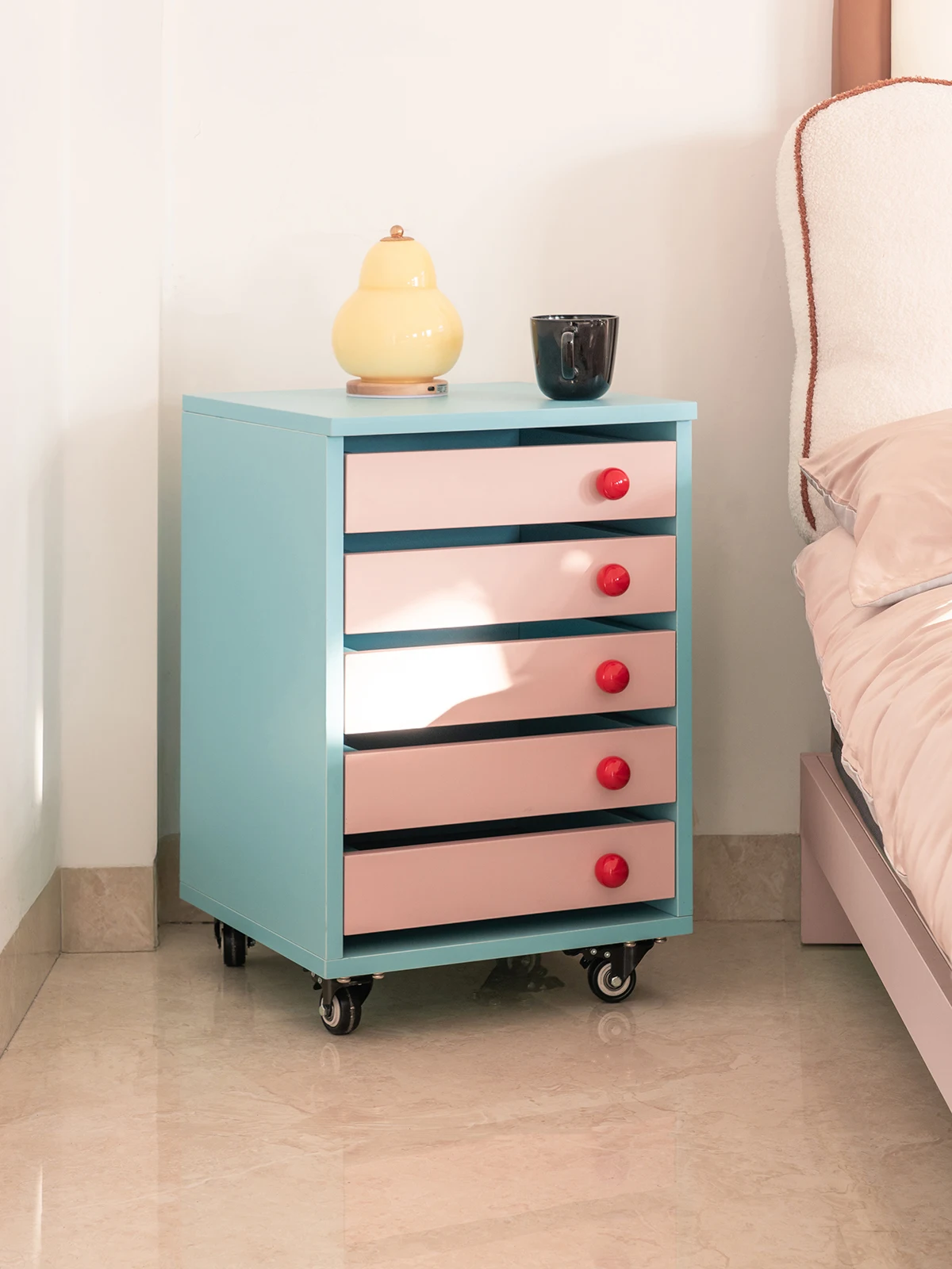 

Dopamine, bedside table, bedroom, storage cabinet, storage cabinet, removable
