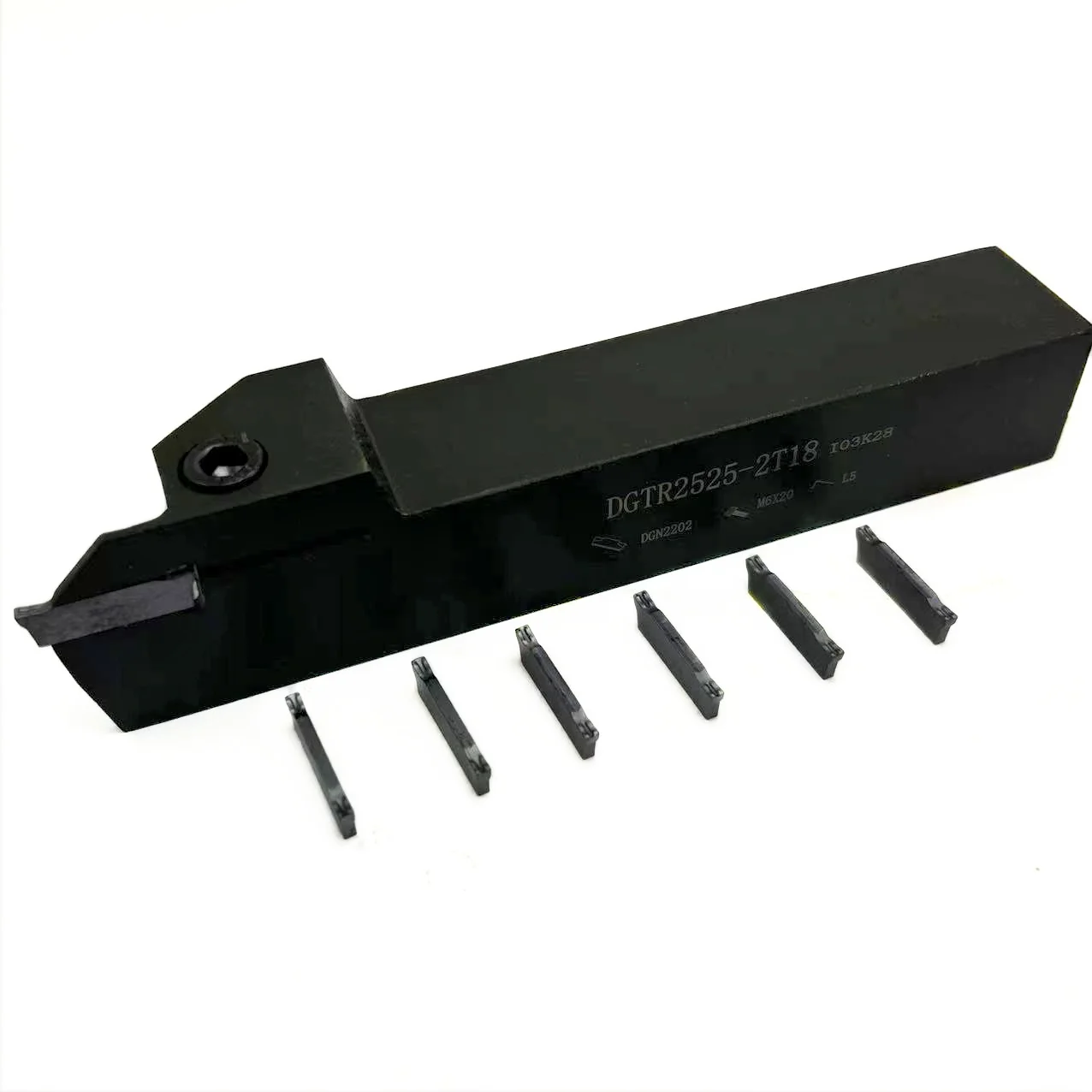 DGTR1616 DGTR2020 DGTR2525-2 DGTR CNC Lathe Cutting External Slotting Groove Turning Tool Holder DGTR2020-3 Use DGN2002J IC908