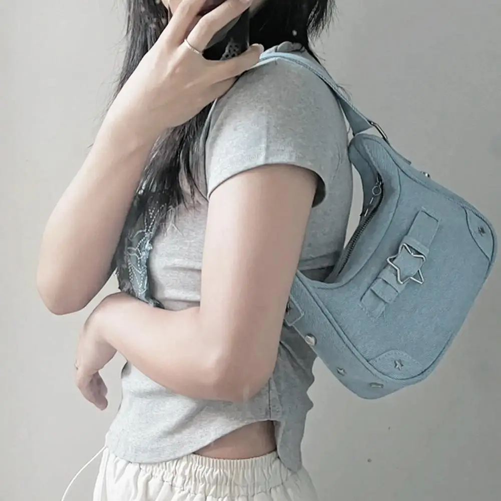 حقيبة يد ستار جيرل سوداء أنيقة جمالية عتيقة حقيبة كتف كروسبودي حقائب يد نسائية عصرية