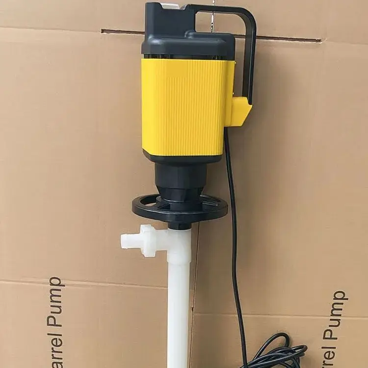 

Сильный кислотостойкий цилиндрический вертикальный химический насос из ПВДФ 220 В HP-E2-V+PVDF-700