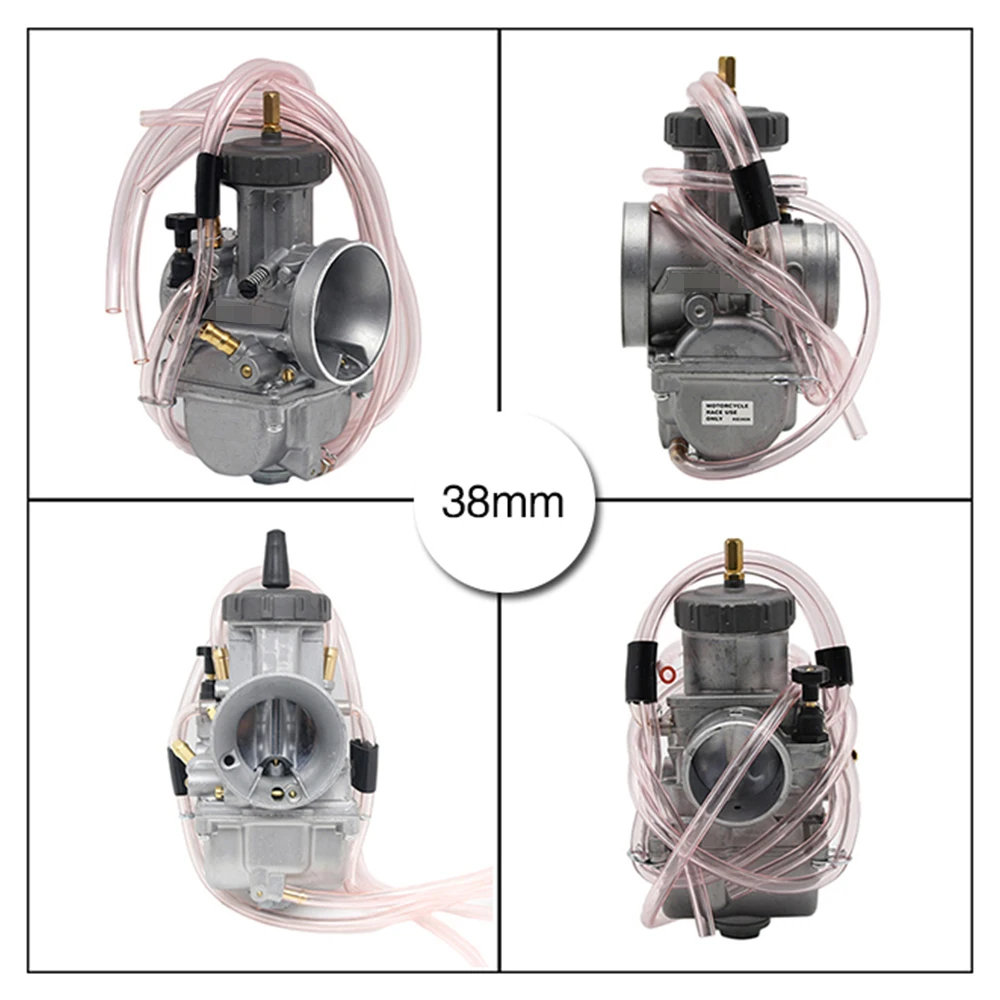 ZSDTRP Motorcycle KEIHIN PWK Carburetor 33 34 35 36 38 40 42mm Racing Parts Scooters Dirt Bike ATV with Power Jet Used 250cc