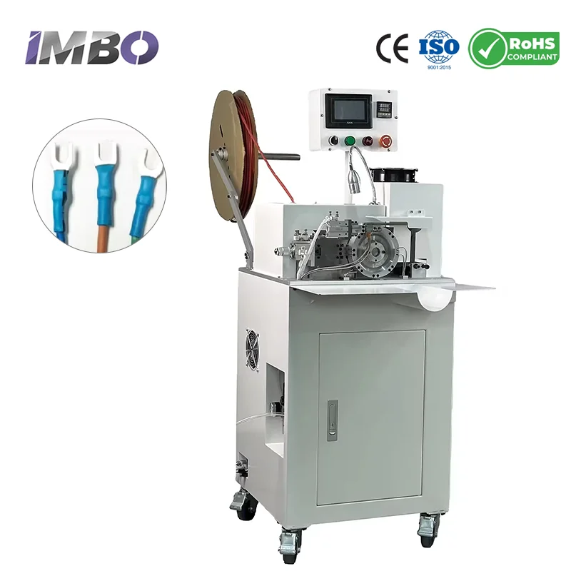 Heat Shrink Tube Insertion Heating Machine Automatic Sleeve Cutting, Inserting Shrinking for Wire Harness Assembly