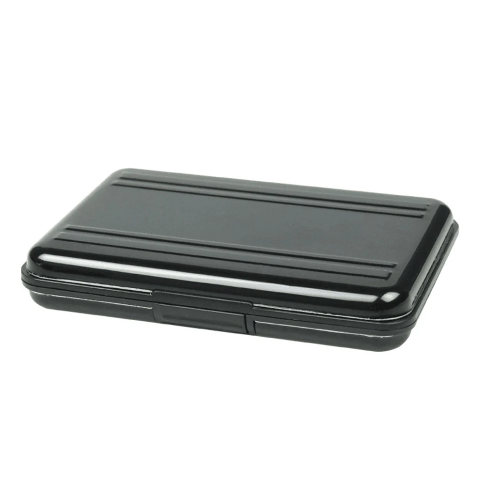 With 8 Slots Portable Holder Storage Box Anti Shock Waterproof Aluminium Organizer Memory Card