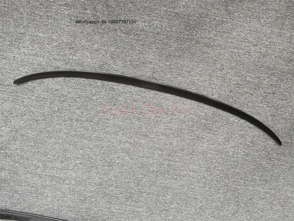 Suitable forBentley Continental GT W12 Upgraded to Carbon Fiber Rear Spoiler with Pressure Tail Wing Adhesive Design