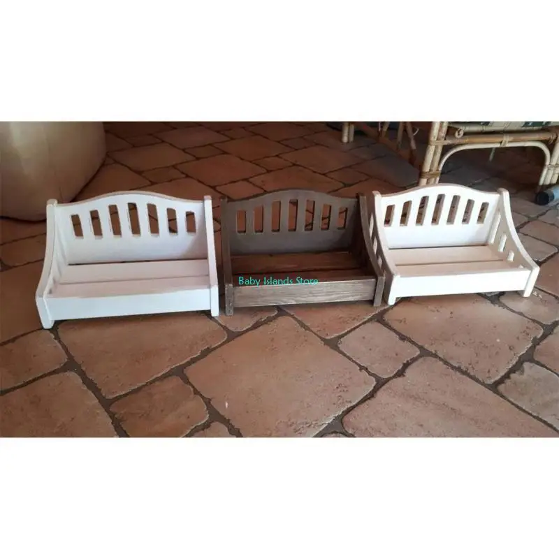 K92D Đạo Cụ Chụp Ảnh Tạo Dáng Giường Cho Bé Sơ Sinh Chụp Ảnh Đạo Cụ Đồ Nội Thất Cho Trẻ Sơ Sinh Hình Thủ Tạo Dáng Phông Nền Phụ