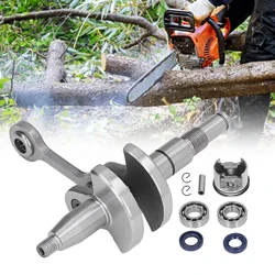 Chainsaw Crankshaft Kit Crankshaft Kit Crank Crankshaft Piston Kit Replacement for Stihl MS170 017 Chainsaw 1130 030 2000 37mm