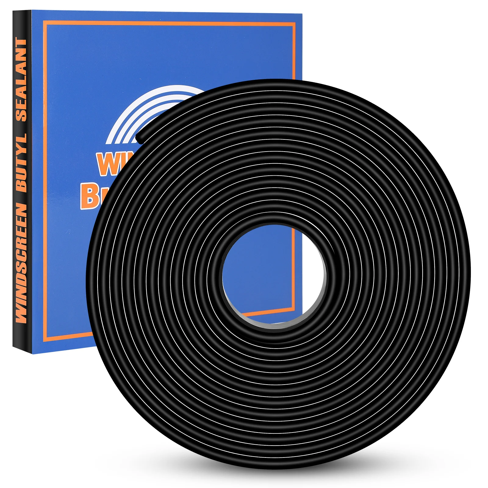 

Бутиловая герметичная лента длиной 13 футов подходит для окон фар автомобиля, лобового стекла дверной панели