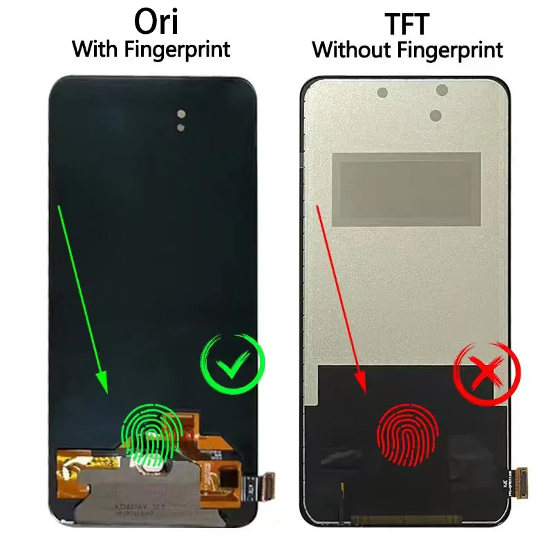 6,4-calowy wyświetlacz LCD do telefonu Oppo Reno, wraz z panelem dotykowym i modułem digitizera – zespół PCAT00 PCAM00 CPH1917 – do wymiany ekranu. — zdjęcie produktu 5