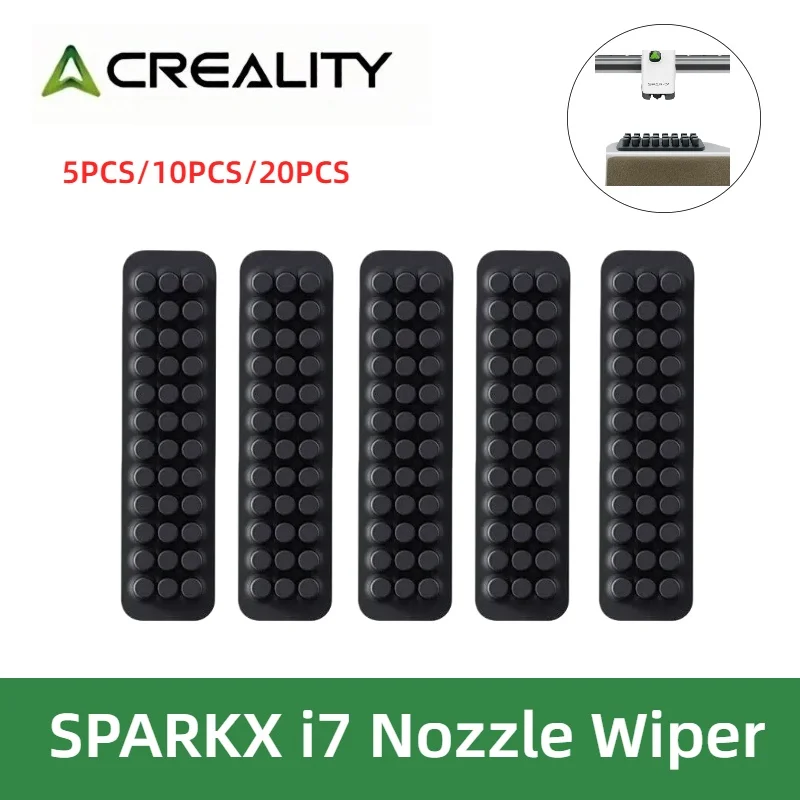 5-25PCS Creality Original Sparkx i7 Nozzle Wiper Strips Mouth Wipe Printing UpgradeKit Nozzle Wiper for i7 3D Printer parts