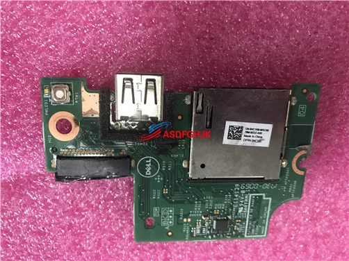 Used  FOR  Dell Inspiron13 7370 7373 USB IO SD güç düğmesi kurulu 0HC1R9 HC1R9 % 100% test tamam