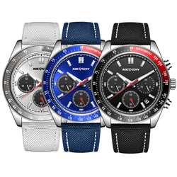 Luxury Multi-functional Timing Exquisite Fashion Calendar Business Luminous Men's Watch Waterproof Gentlemen's Wristwatch