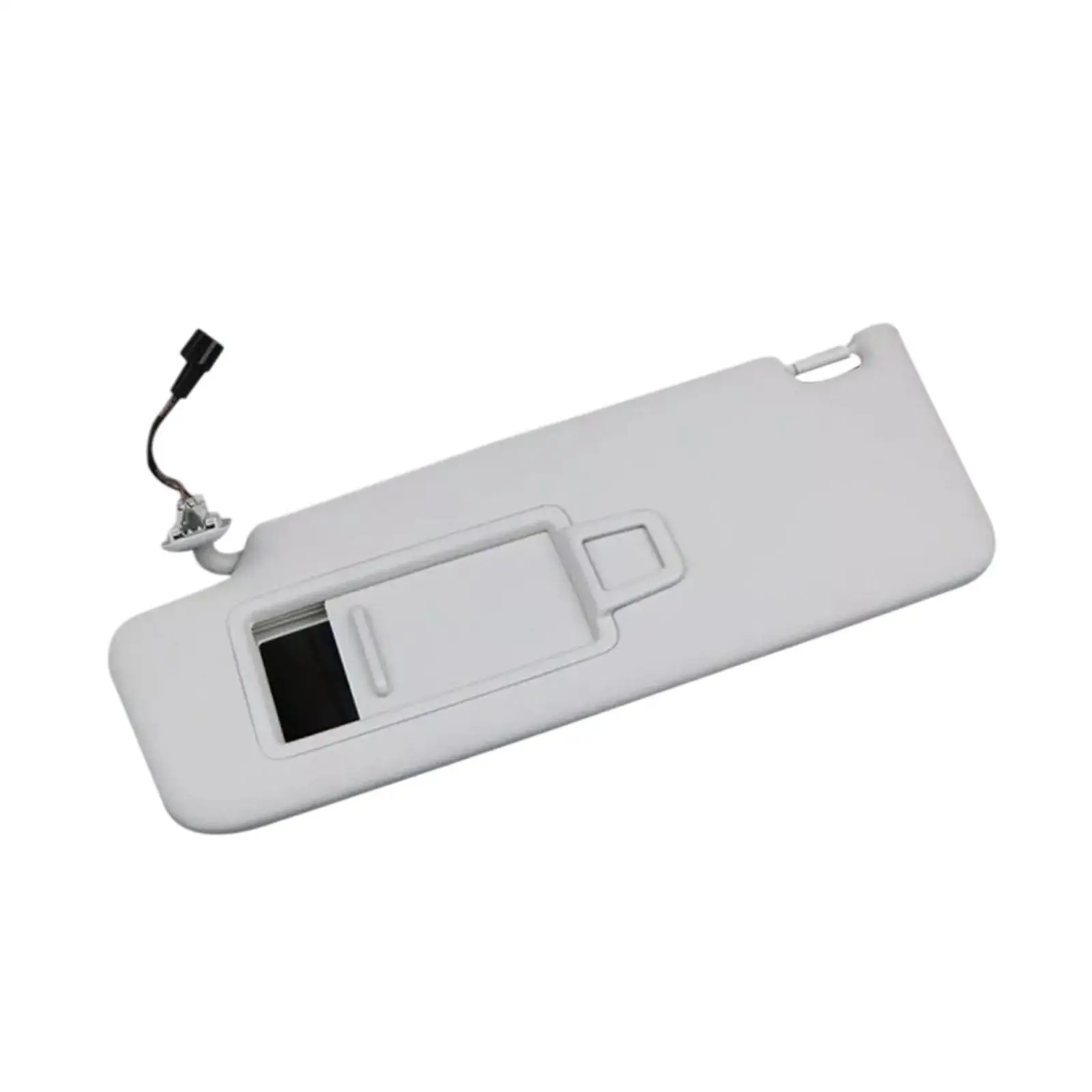Front Sun Visor with Makeup Mirror Direct Replacement Automotive Easy Installation Car Interior Accessories for B8 MK7