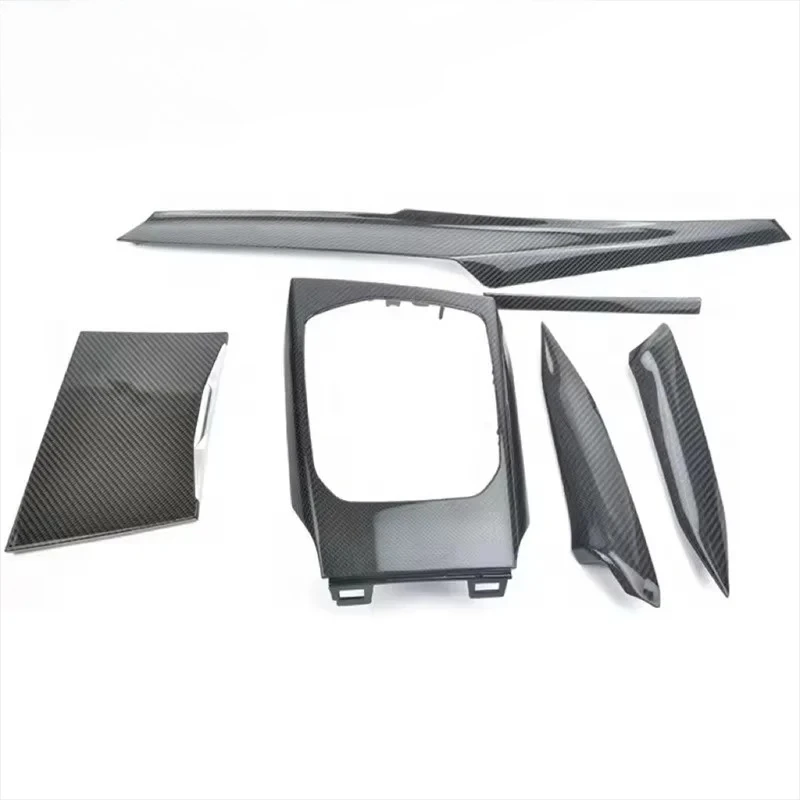 

G80 G82 G87 G20 G22 G26 i3 i4 G42 Facelift 2020-2026 Car Center Console Dashboard Side Gear Panel Dry Carbon Fiber LHD