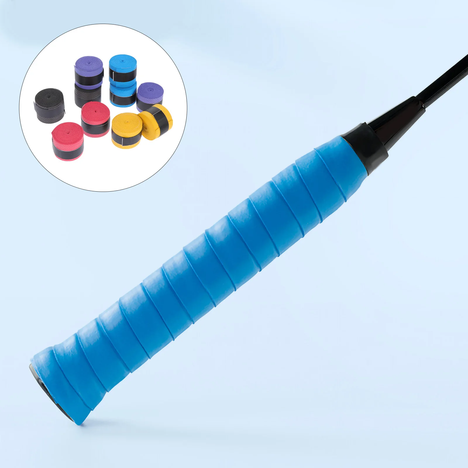 

10Pcs Racket Grip Strap Anti-Sweat Belt Cost-Effective Long-Lasting Suitable for Various Sports Activities Perfect Experience