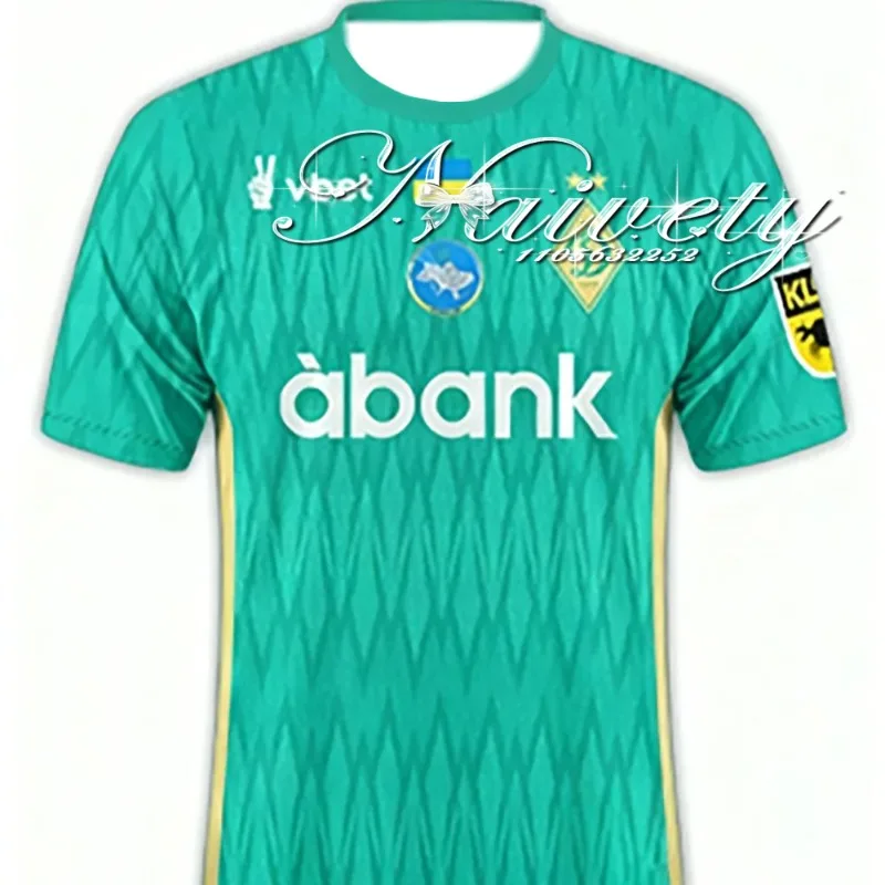 

2025/26 Best-selling NewKiev Dynamo Jersey Men's and Women'sOutdoorSports Casual T-shirt Comfortable Quick Drying Children's Top