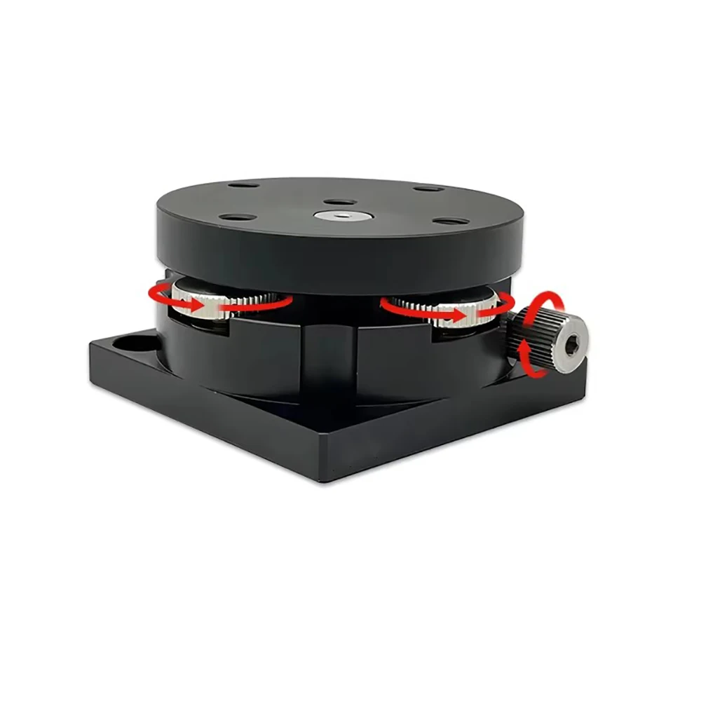 R-Axis Manual Tilt & Rotation Precision Stage LSD-BD-656-M6
