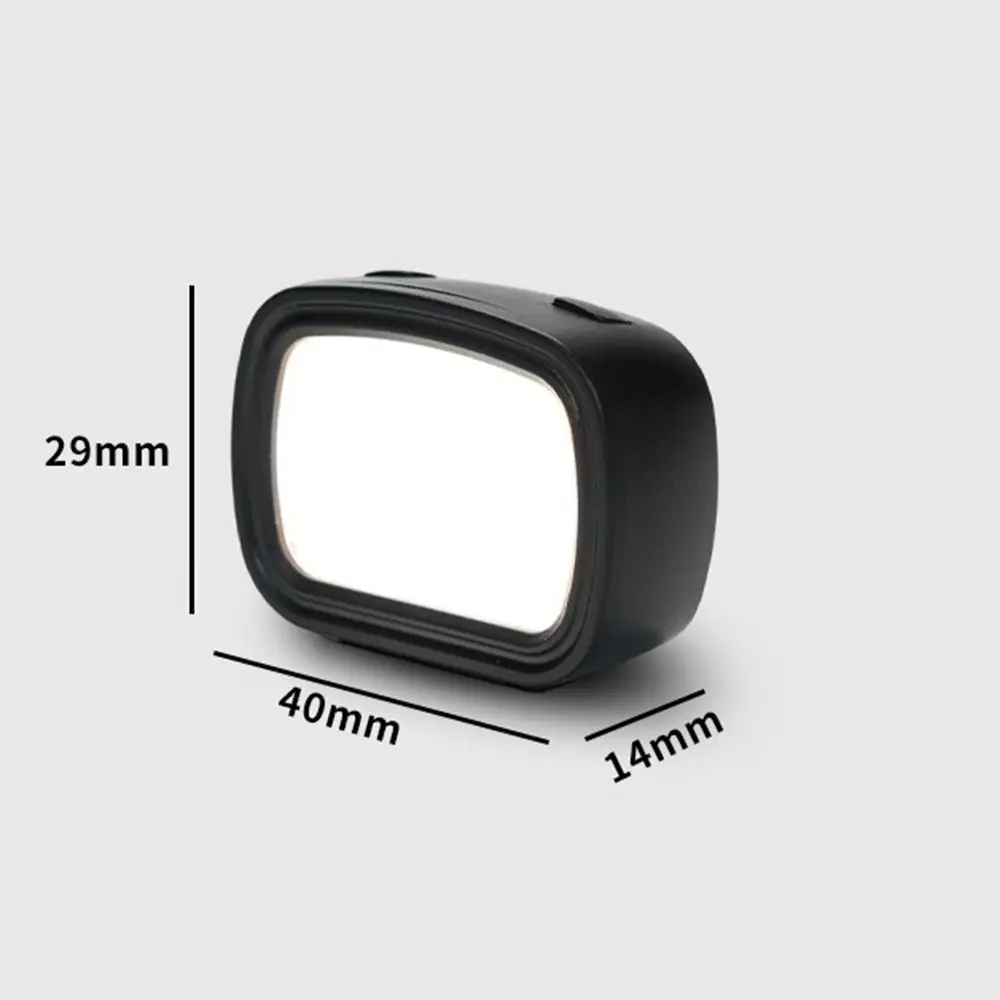 Luce di riempimento a LED magnetica portatile a sgancio rapido Luce di bellezza leggera ricaricabile Luce video con attenuazione a 3 livelli per DJI Pocket3