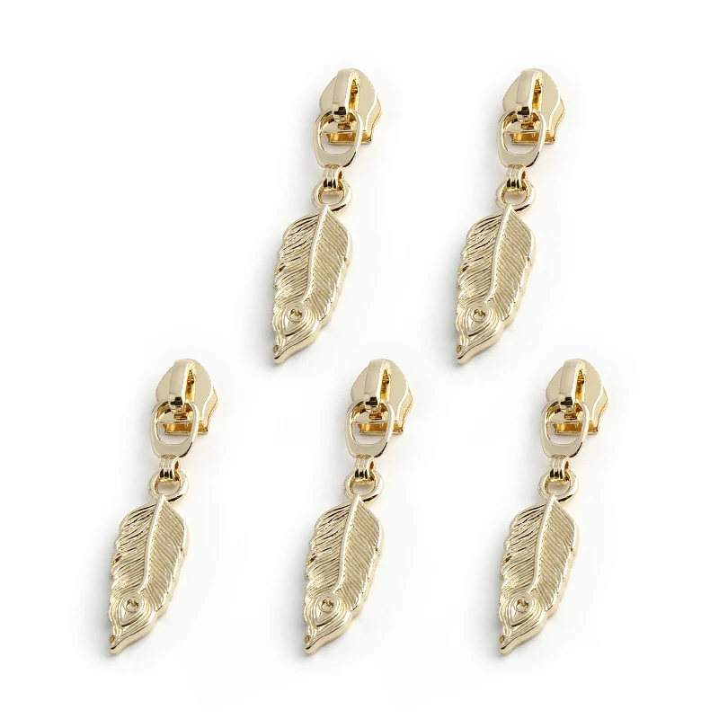 5/10/20 قطعة 5 #   سحاب مزخرف مجتذب المنزلق للمعادن النايلون الراتنج البريدي الملابس حقيبة الأمتعة البريدي رئيس الخياطة المؤلات الملحقات