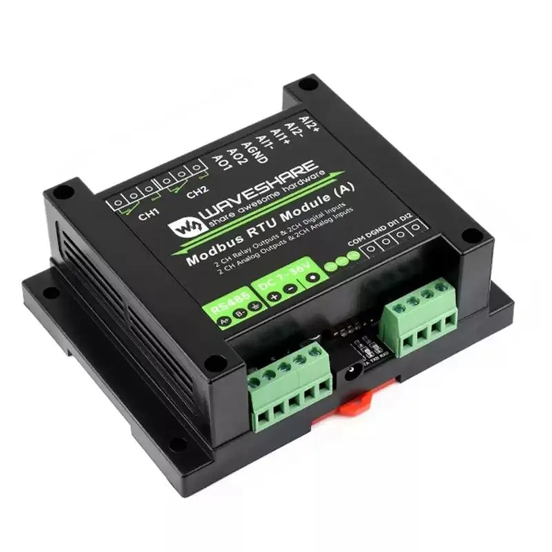【VALUE MONEY】Waveshare Modbus RTU Module(A) Industrial Multiple Isolation Protection Circuits Mixed Input Output Module