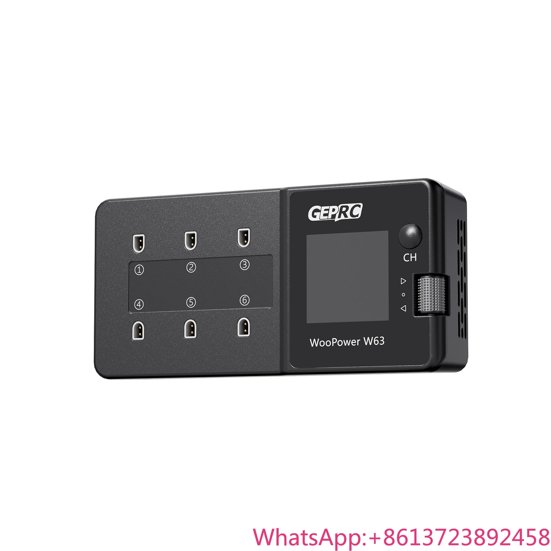 

for GEPRC GEP WooPower W63 1s Portable Charger with Safety Features, Time-Traveling FPV Attachment Made of Durable Plastic