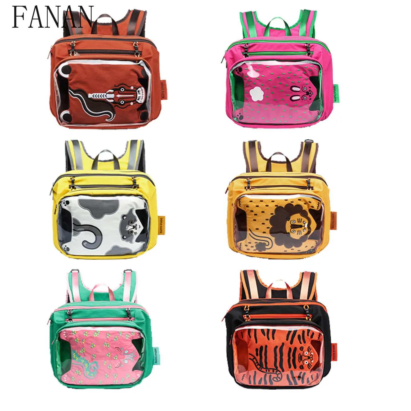 

Рюкзак для путешествий Animal Commuting большой вместимости для женщин, легкий повседневный рюкзак для девочек, маленькая сумка-тоут