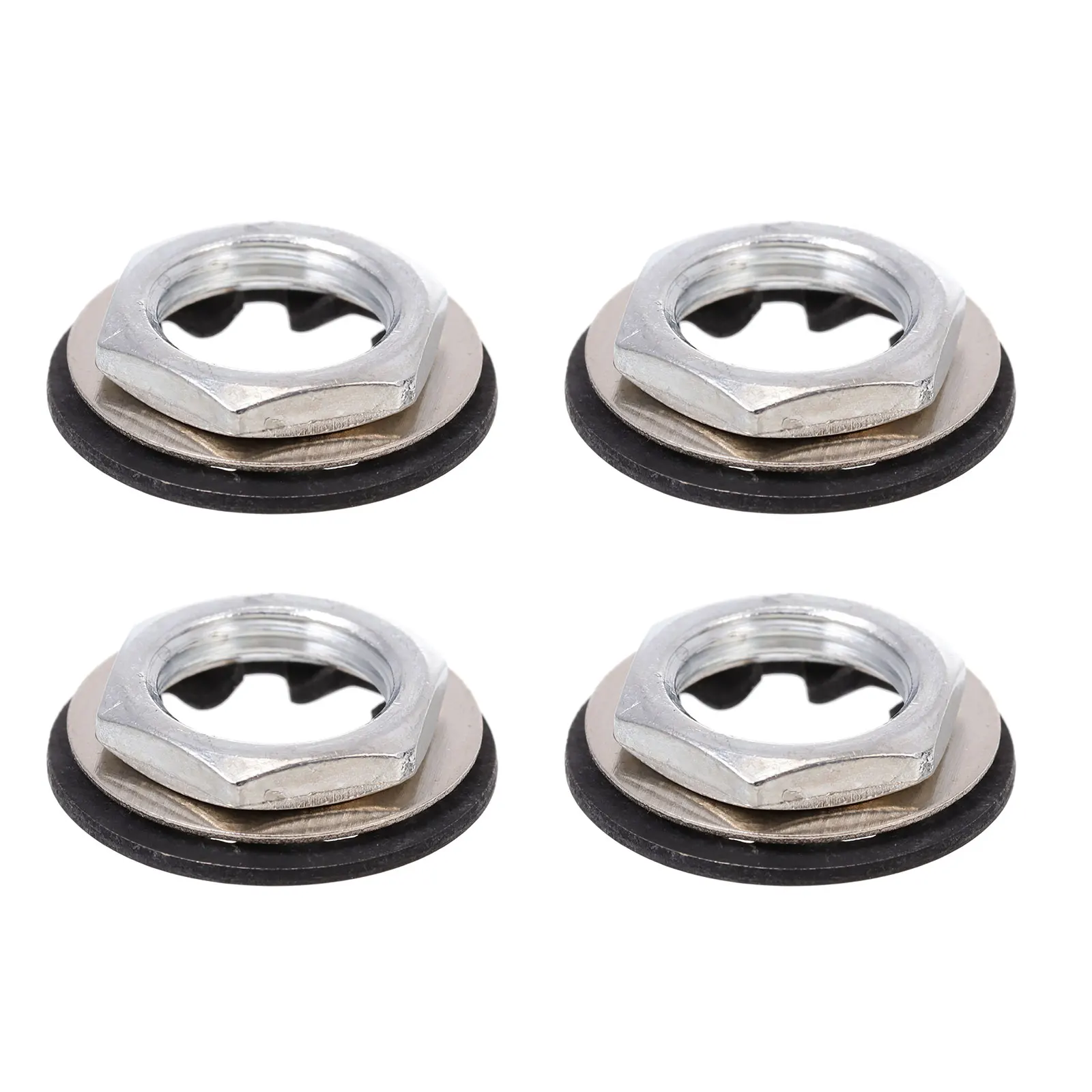 

12pcs Metal Nut Washer Star Shaped Potentiometer Gasket Electric Guitar Parts Durable Replacement Accessories Guitar for Tone