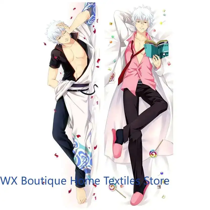

WT Anime Pillow Cover Dakimakura Case Cool Man 3D Double-Sided Bedding Hing Body Life Pillowcase
