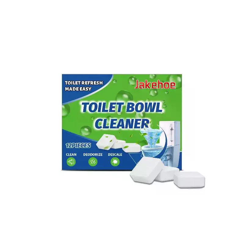 New Jakehoe Toilet Cleaning Tablets Daily Household Toilet Deodorizing Stain Removal Effortless Cleaning Mint Scent view 5