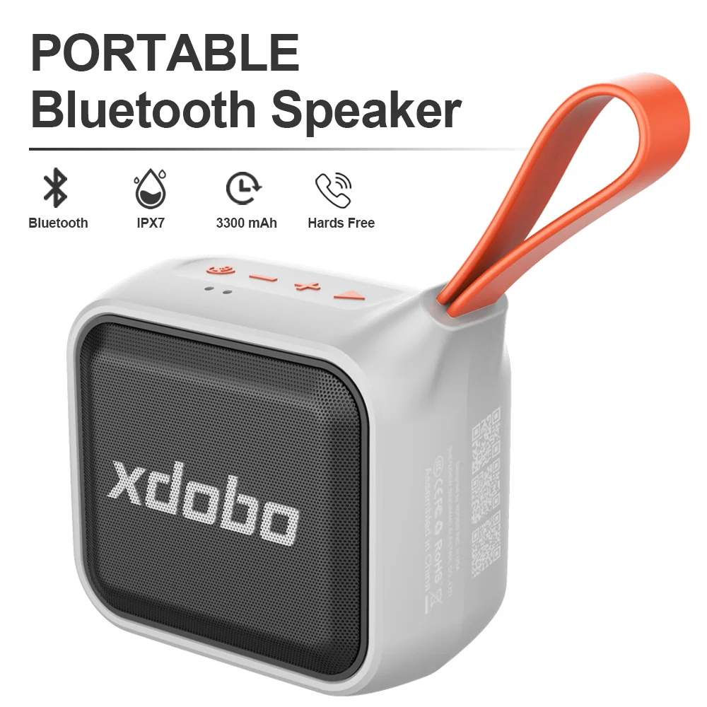 Bluetooth-Колонка XDOBO, 12 Вт, IPX7 TWS, 3300 мА · ч