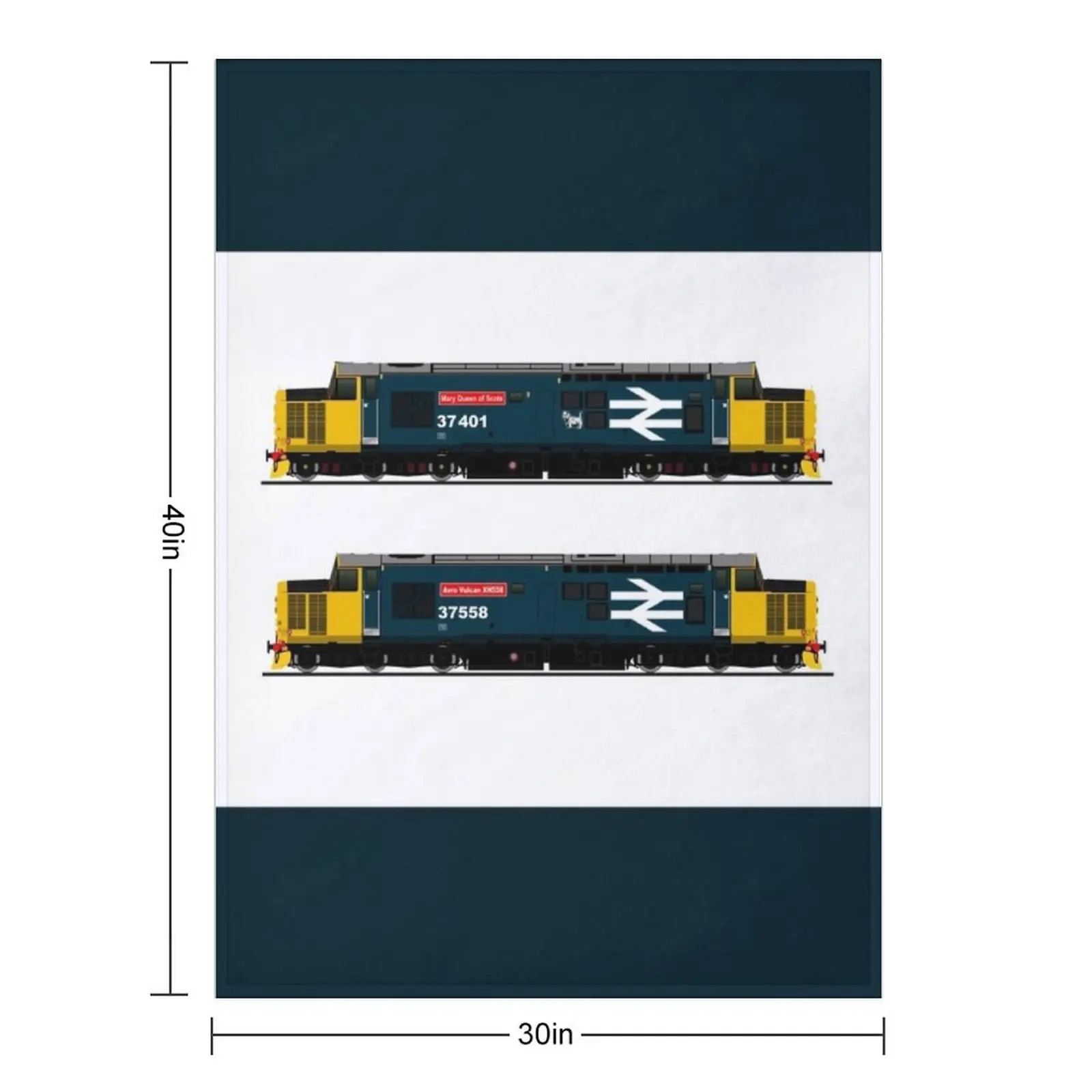 class 37 locomotives Throw Blanket Luxury Decoratives Luxury Thicken warm winter Blankets