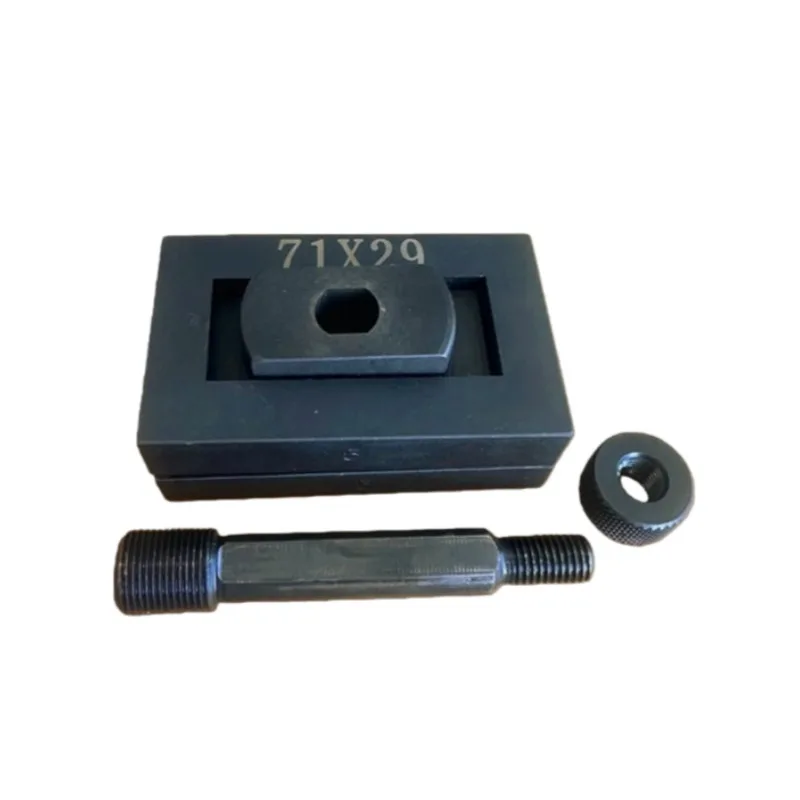 71x29mm Hole Punch Mould Rectangle Die For SYK-8 / SYK-15 Hydraulic Knockout Punch Driver Tool Punch Stainless Steel Drill Bits