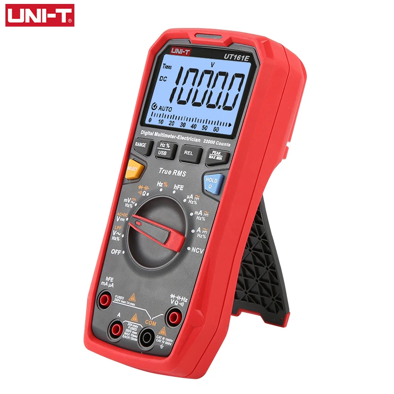 Imagem -02 - Uni-t Profissional True Rms ac dc Tester Atual Ut161b Ut161d Ut161e