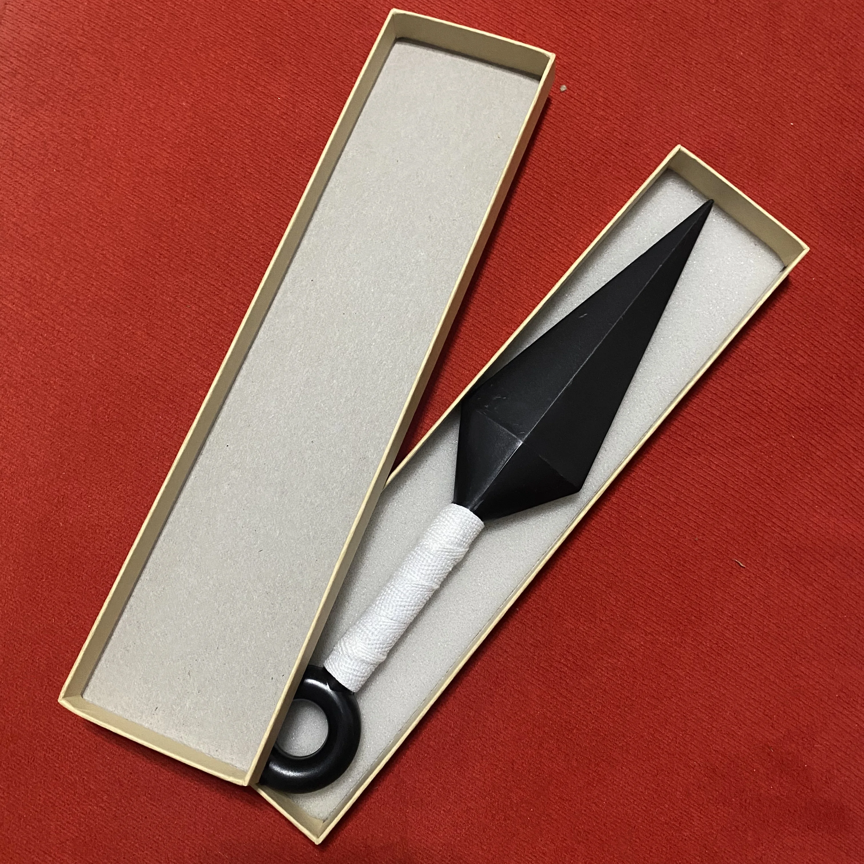 1PC NARUTO Hyuga Hinata Konoha Sasuke Uzumaki 24.5cm/9.6'' Cosplay PVC Ninja Kunai