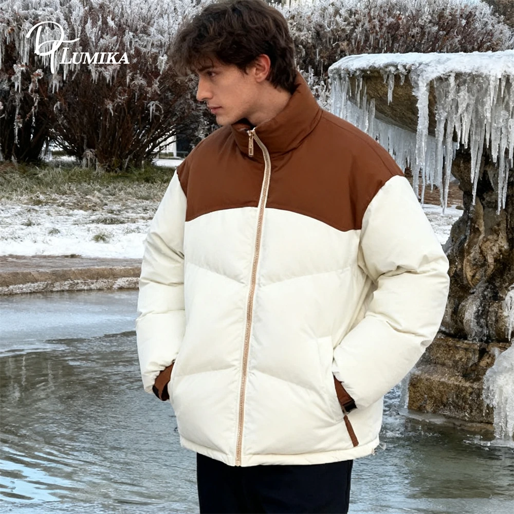سترة DTLumika العصرية للخريف/الربيع للرجال M-4XL ملابس خارجية للرجال للمراهقين ملابس يومية