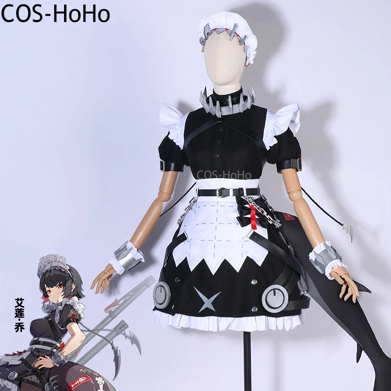 

COS-HoHo Zenless Zone Zero Ellen Joe Victoria Housekeeping Maid Dress Game Suit Lovely Cosplay Costume Halloween Party Outfit