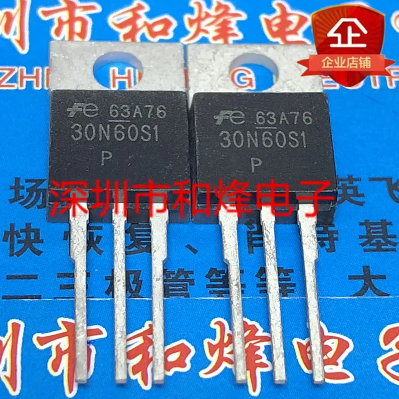 5PCS-10PCS 30N60S1 FMP30N60S1  TO-220   On Stock  New And Origjnal