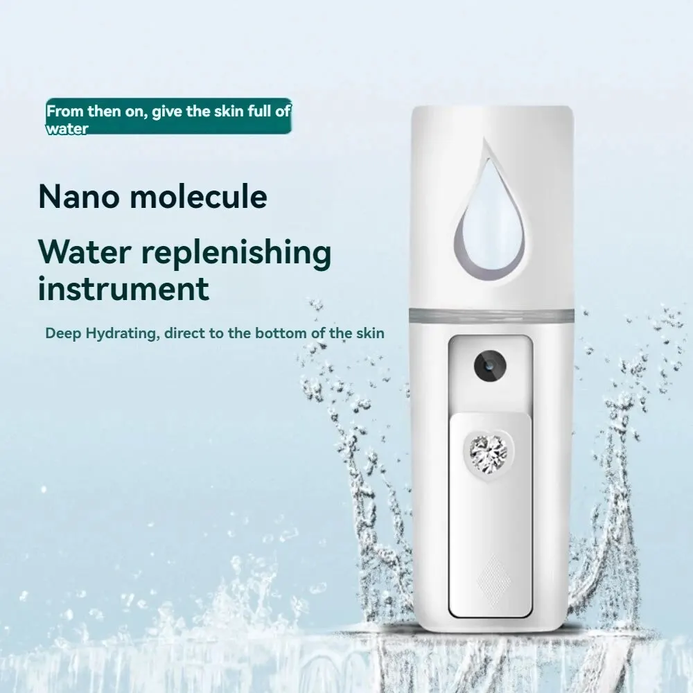 Nano-Mist miernik nawilżania domowy przenośny nawilżacz twarz zimny spray nawilżający uroda śliczny mini ręczny opryskiwacz