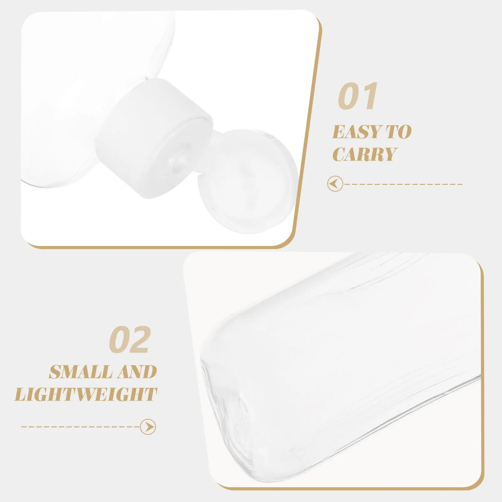 

10 шт. многоразовых флаконов с откидной крышкой, пустые дорожные емкости для косметики, шампуня, туалетных принадлежностей, 200 мл, герметичные