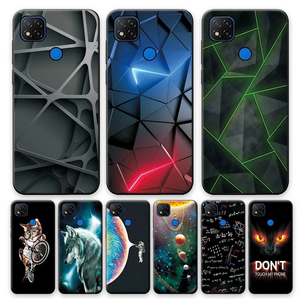 Case For Xiaomi Redmi 9C NFC Phone Cover on Redmi 9C NFC 9 C NFC Lovely Cute Back Cover For Redmi9C NFC Case TPU Redmi 9 9A 9AT